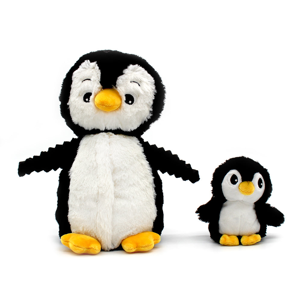 Peluche pingouin Iglou maman et son bébé blanc et noir - Les Ptipotos – Les  Déglingos, image size:1000x1000