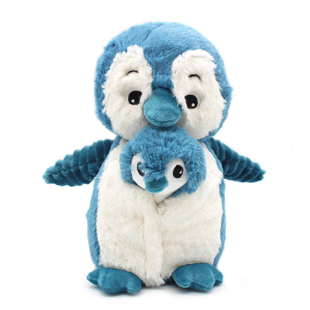 Peluche pingouin Iglou maman et son bébé bleu - Les Ptipotos 6