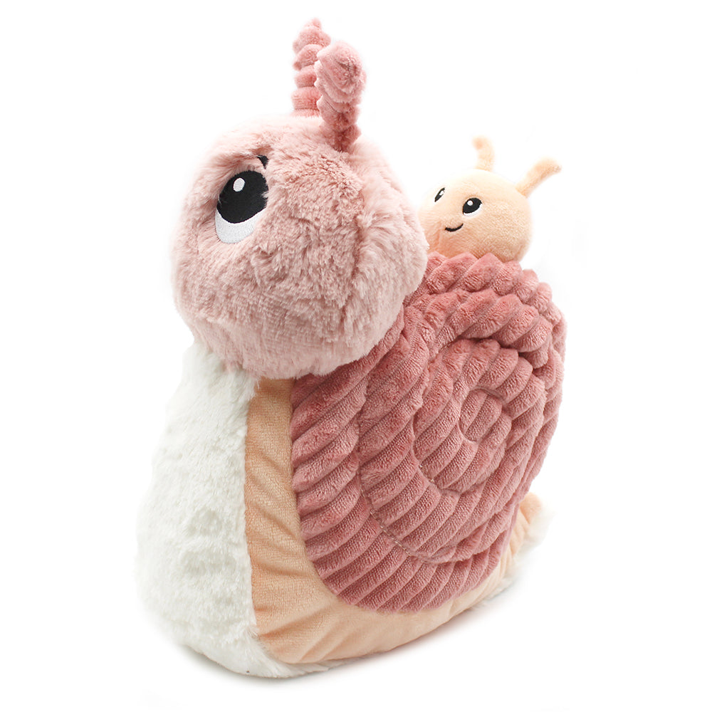 Peluche escargot Speedou maman et son bébé rose - Les Ptipotos 3