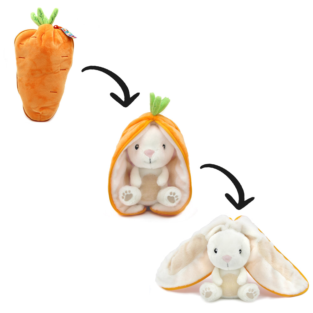 in Gadget the rabbit/carrot plush toy Flipetz