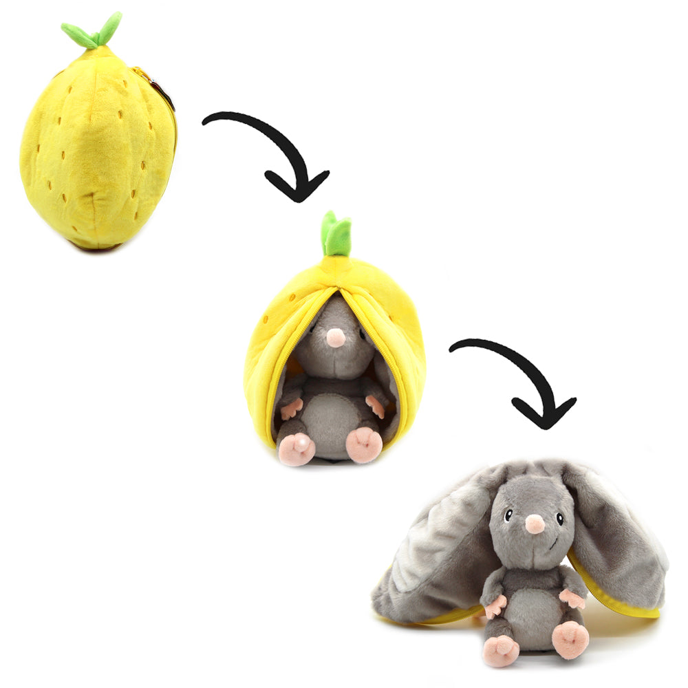 Rocket the mouse/lemon soft toy Flipetz