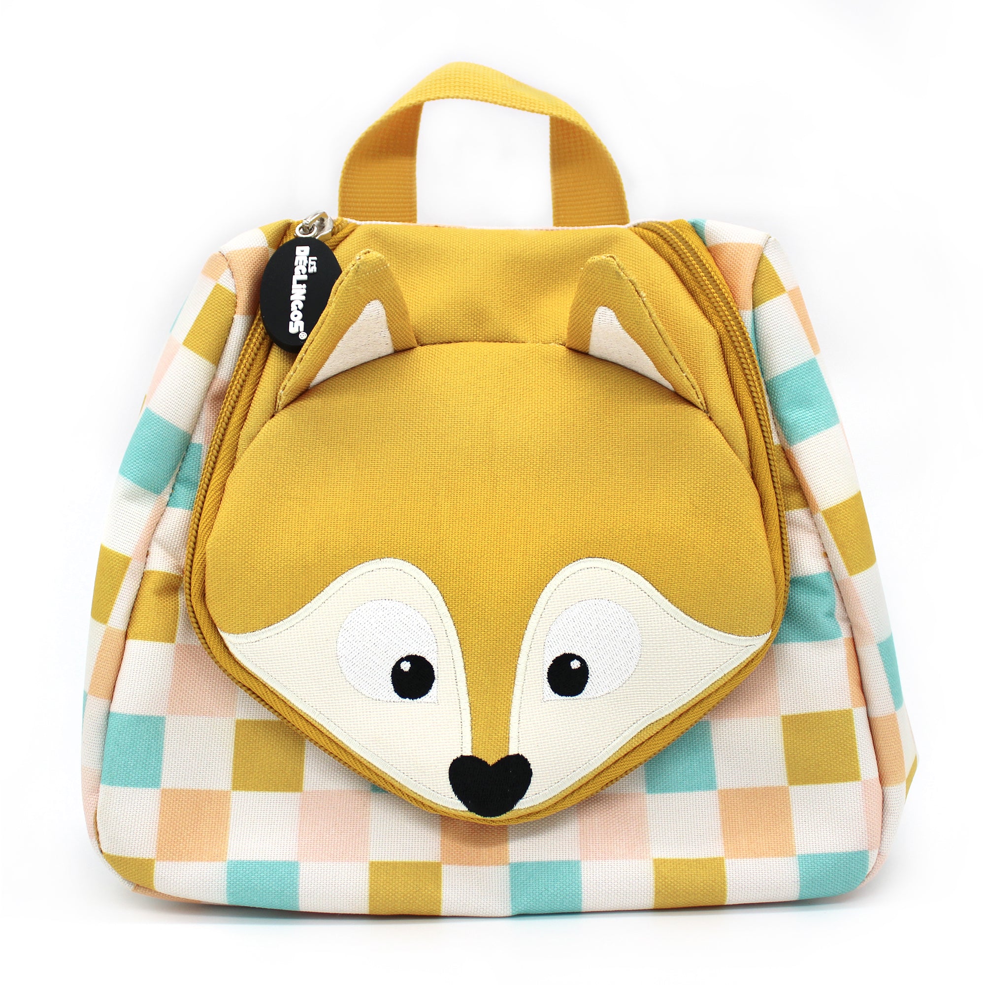 Trousse Scolaire Les Déglingos - Cyranos Le Renard Jaune Moutarde - Maternelle & CP - Modèle Amusant & Coloré Dès 3 Ans - Garçons & Filles