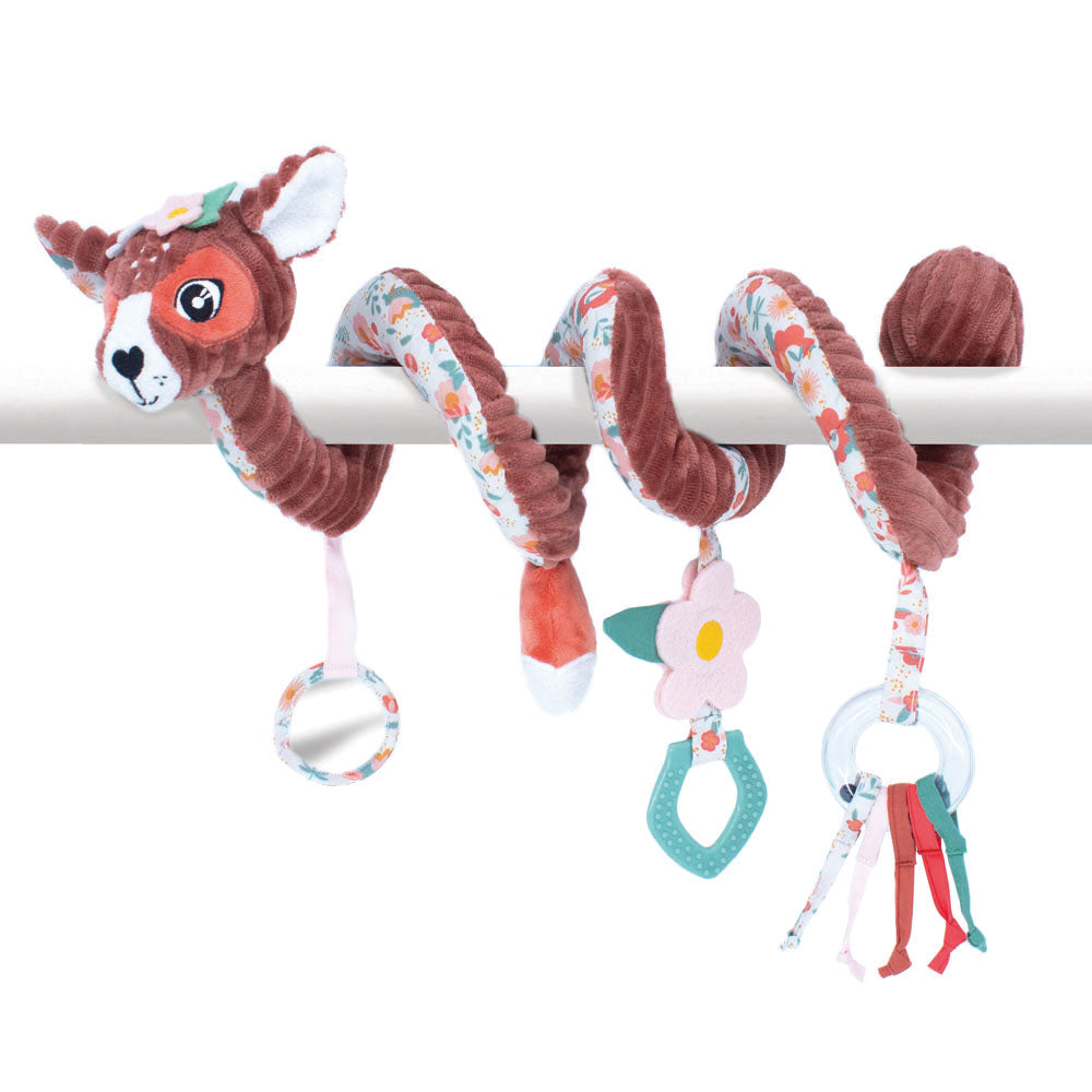 Spirale d'activités jouet d'éveil Mélimélos la biche - Les Déglingos Spirale d'activités jouet d'éveil Mélimélos la biche - Les Déglingos