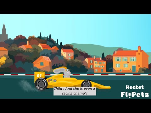 Vidéo animation Rocket la souris/citron - Flipetz