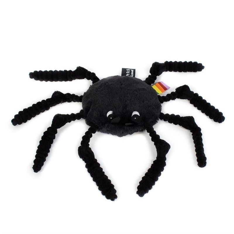 Peluche araignée Ricominfou noir - Les Ptipotos – Deglingos