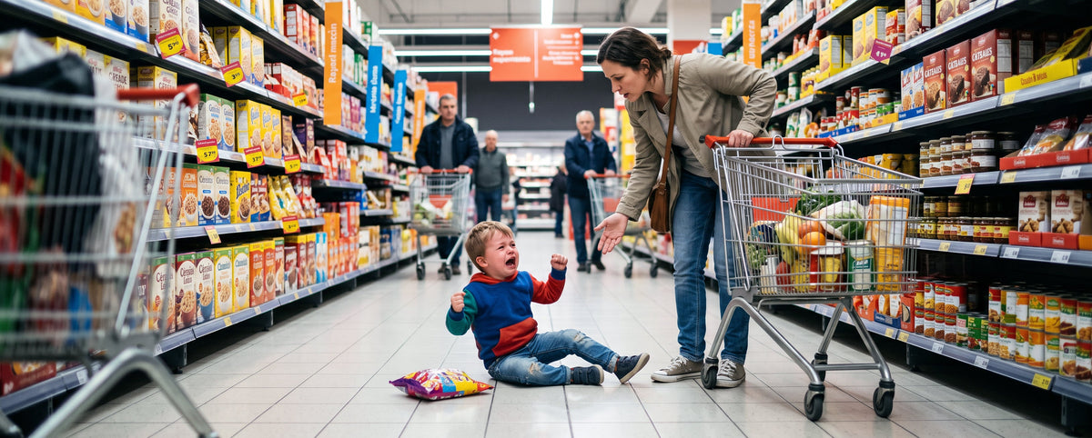 Comment gérer les caprices en public avec humour ? 5 astuces