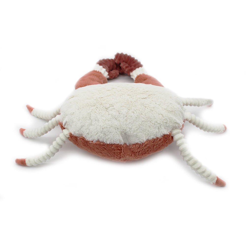 Peluche Cassecou le crabe maman - bébé terracotta - Les Ptipotos 6