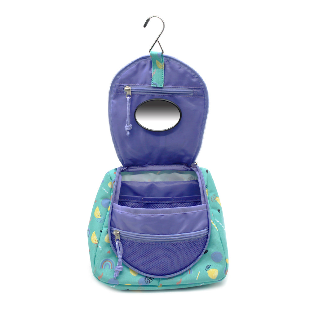 Trousse De Toilette Happy Pets Roll Road - Multicolore 20,5x16,5x7,5 Cm | Polyester, Compartiment Zippé - 8