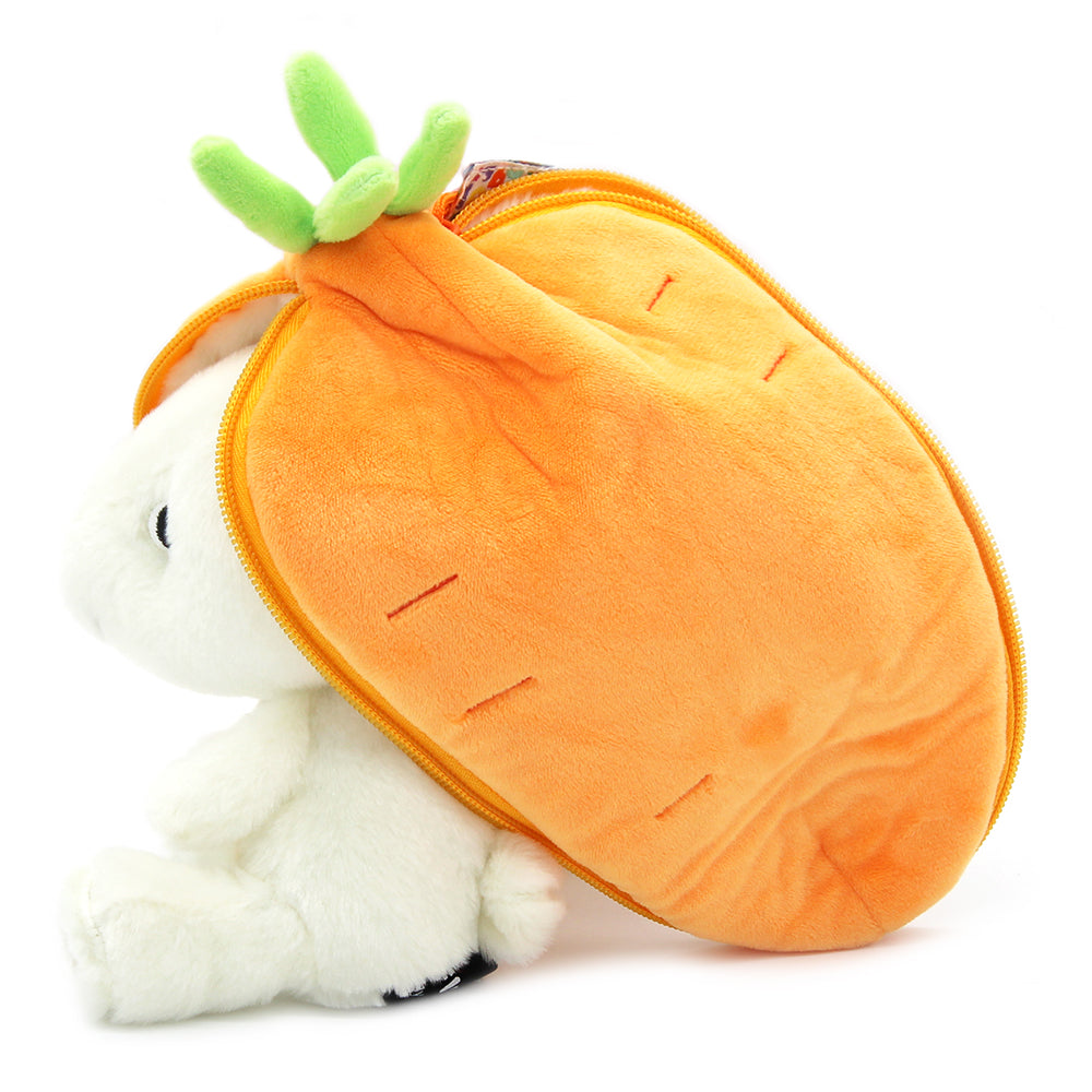 2 in 1 Gadget the rabbit/carrot plush toy - Flipetz – Les Déglingos