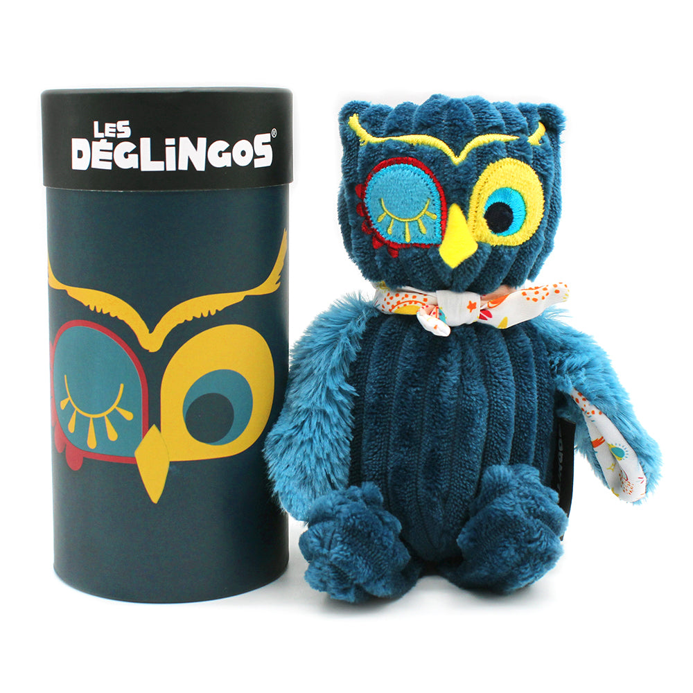 sos doudou peluche charlos le chat Les Deglingos noir PM 15 cm sos doudou peluche charlos le chat Les Deglingos noir PM 15 cm