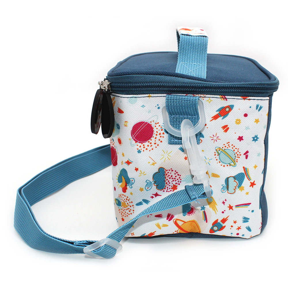 Sac Repas Isotherme 6,5 L PHMING - Pliable, Motif Ours, Double Fermeture éclair - Idéal Bureau, école, Pique-nique - 7