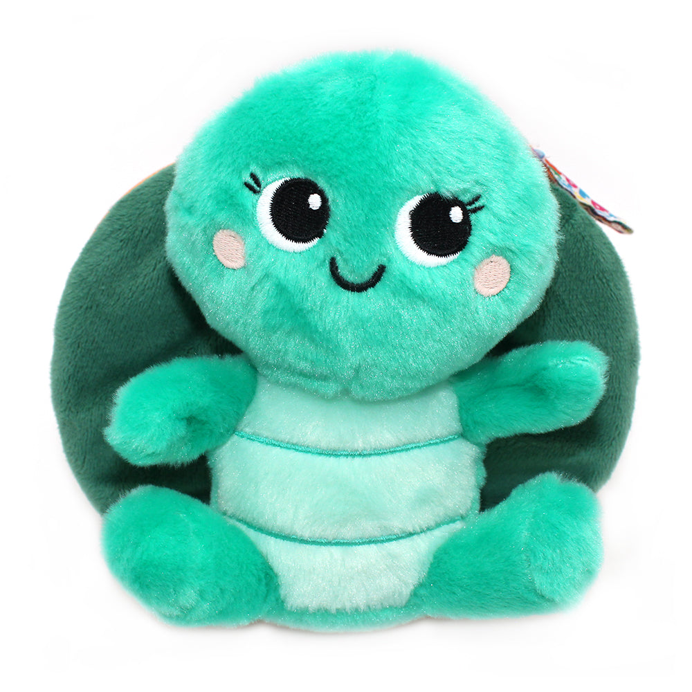 2 in 1 Corvet the turtle/peach plush toy - Flipetz – Les Déglingos