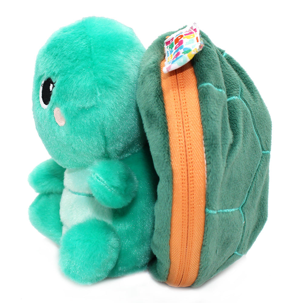 2 in 1 Corvet the turtle/peach plush toy - Flipetz – Les Déglingos