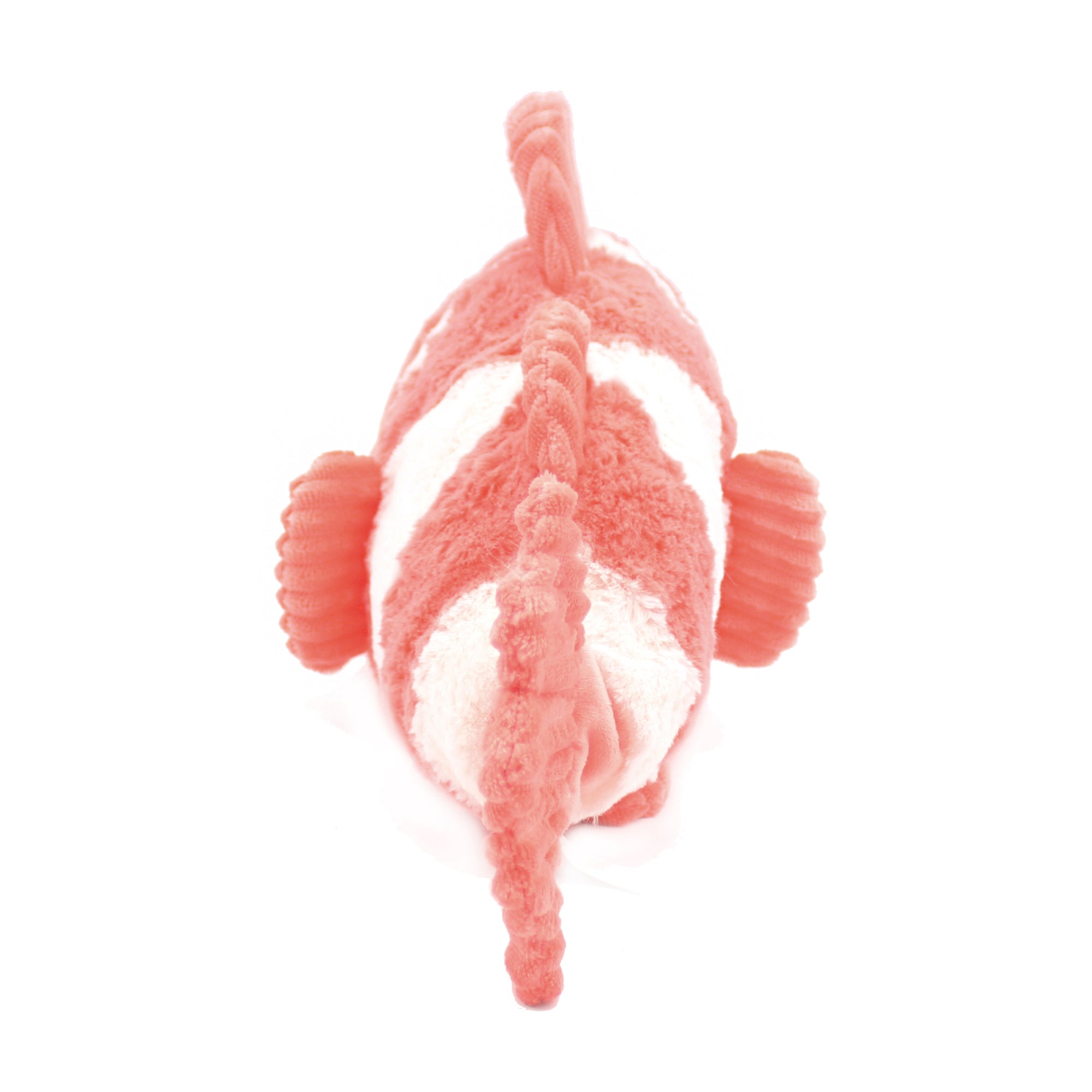 Peluche poisson-clown Bigou maman et son bébé corail - Vue de dos de la  maman poisson-clown - Les Ptipotos