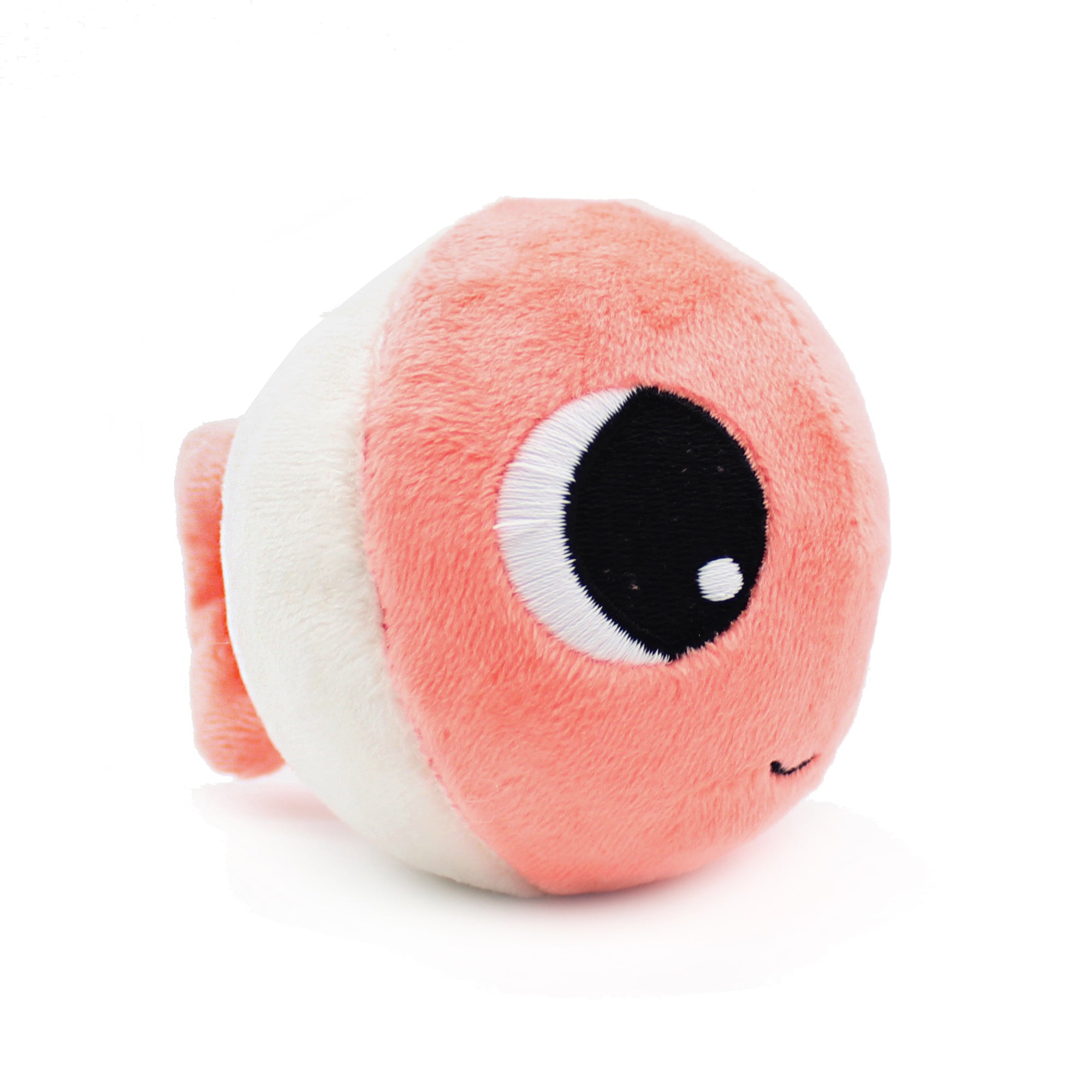 Peluche poisson-clown Bigou maman et son bébé corail - Vue de profil du bébé poisson-clown - Les Ptipotos