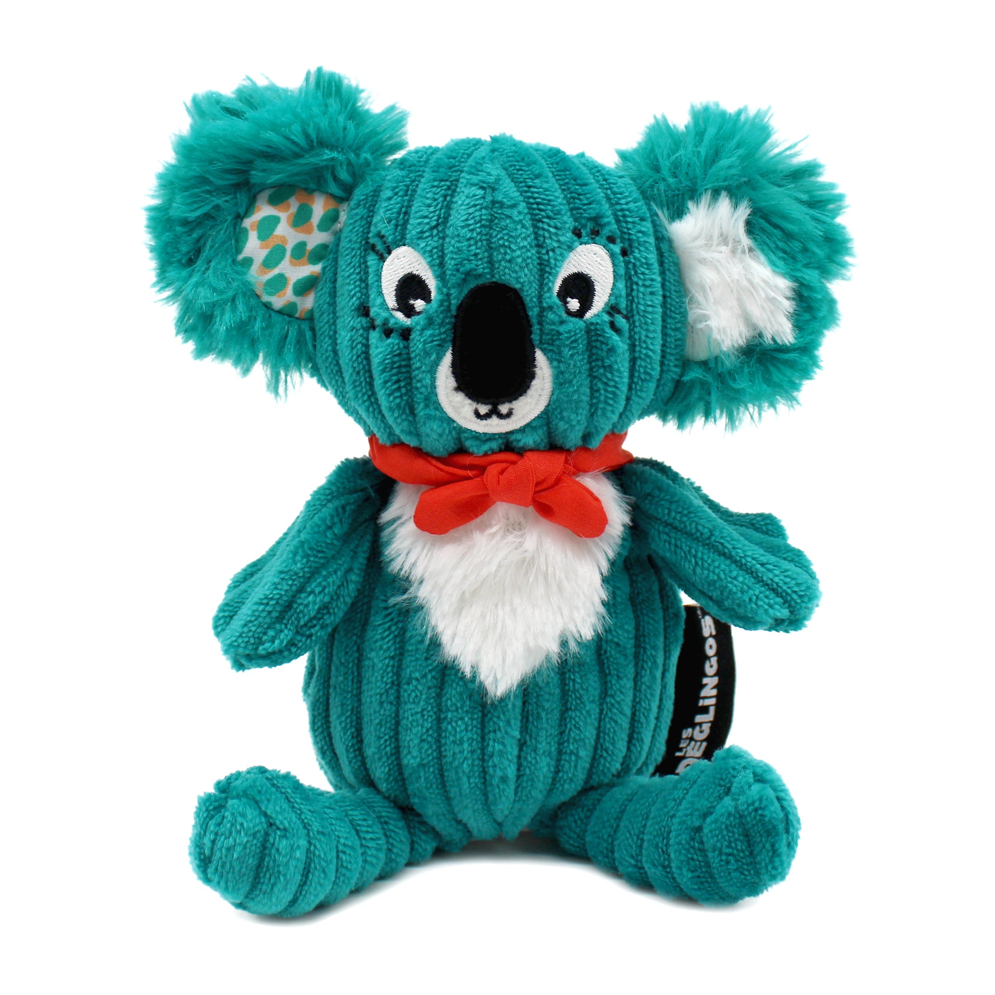 Peluche avec boîte cadeau Petit Simply Berlingos le koala - vue de face - Les Déglingos