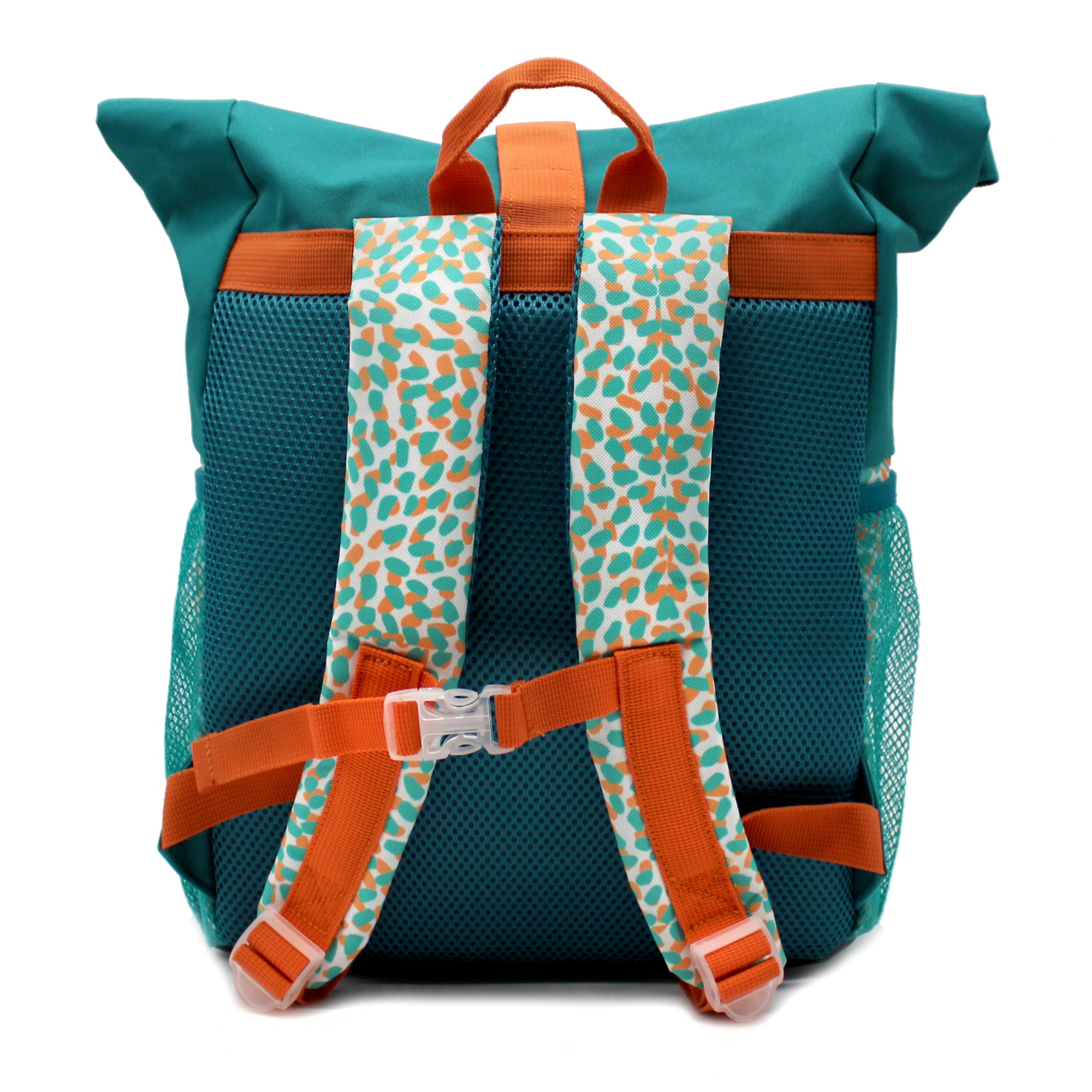 Sac à dos Rolltop mini-coursier Berlingos le koala - vue de dos du sac à dos rolltop - Les Déglingos