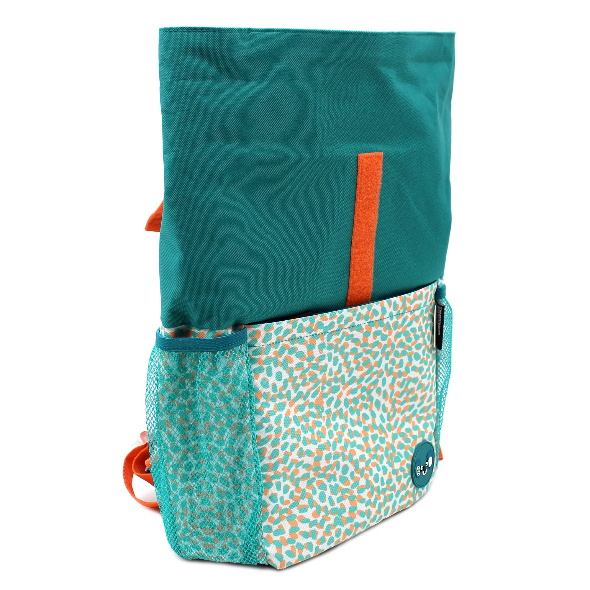 Sac à dos Rolltop mini-coursier Berlingos le koala - vue du sac ouvert - Les Déglingos