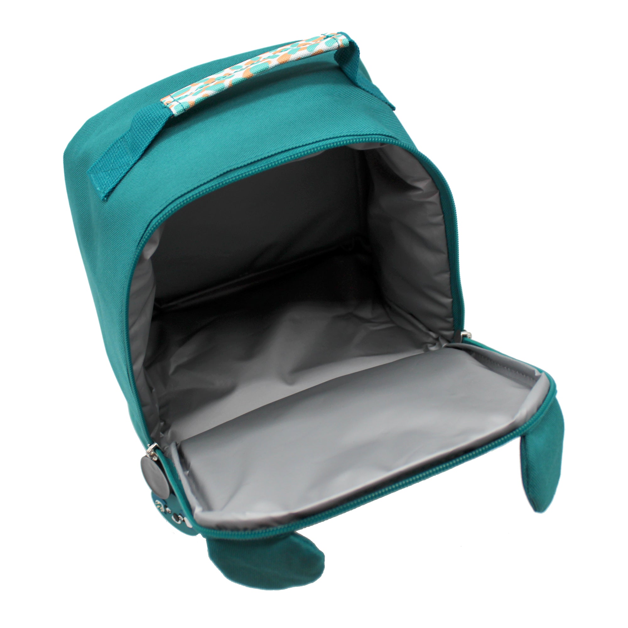 Sac à dos isotherme Berlingos le koala - vue de l'intérieur du compartiment haut du sac à dos isotherme - Les Déglingos