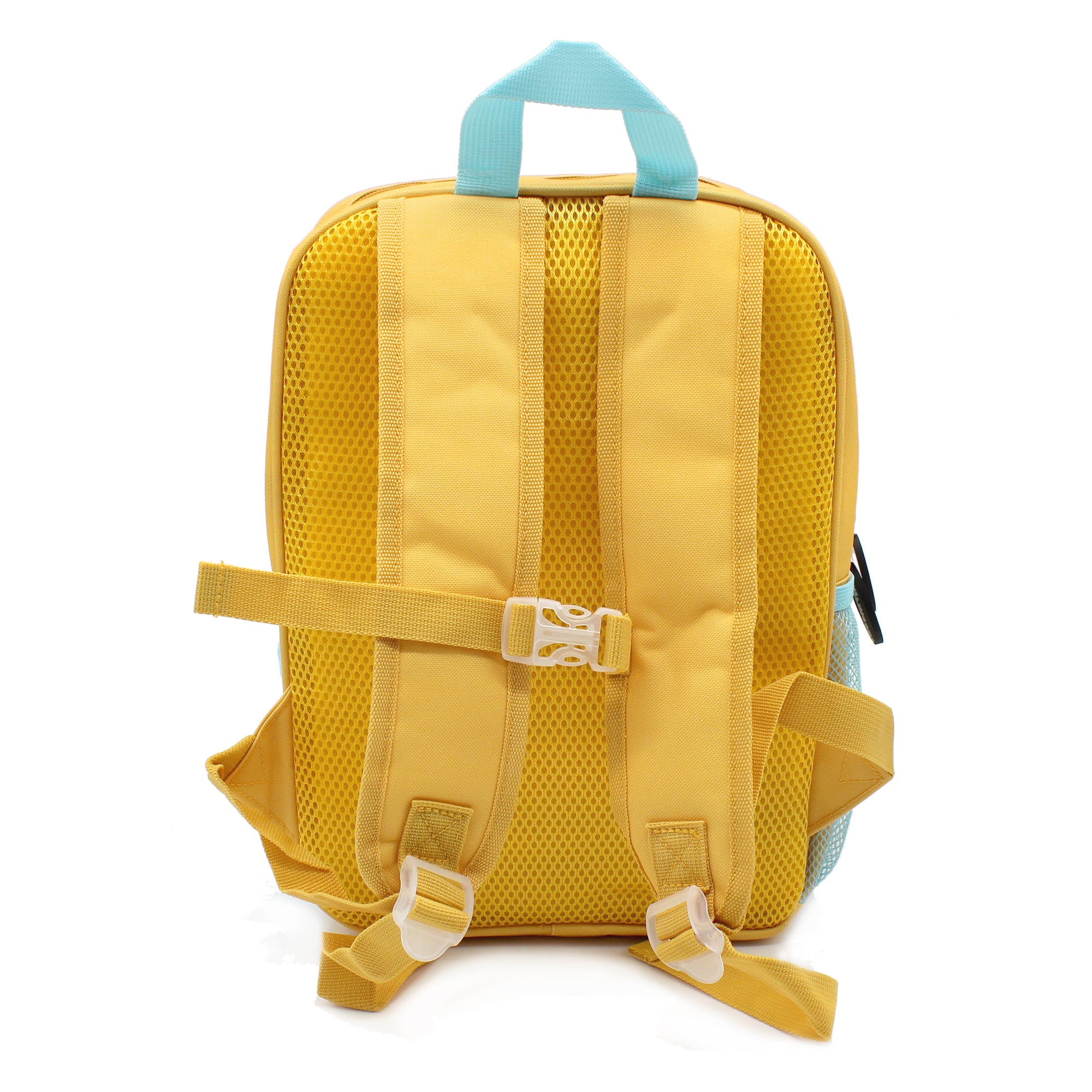 Sac à dos 2-en-1 avec sac banane amovible Cyranos le renard - Vue de dos du sac à dos - Les Déglingos