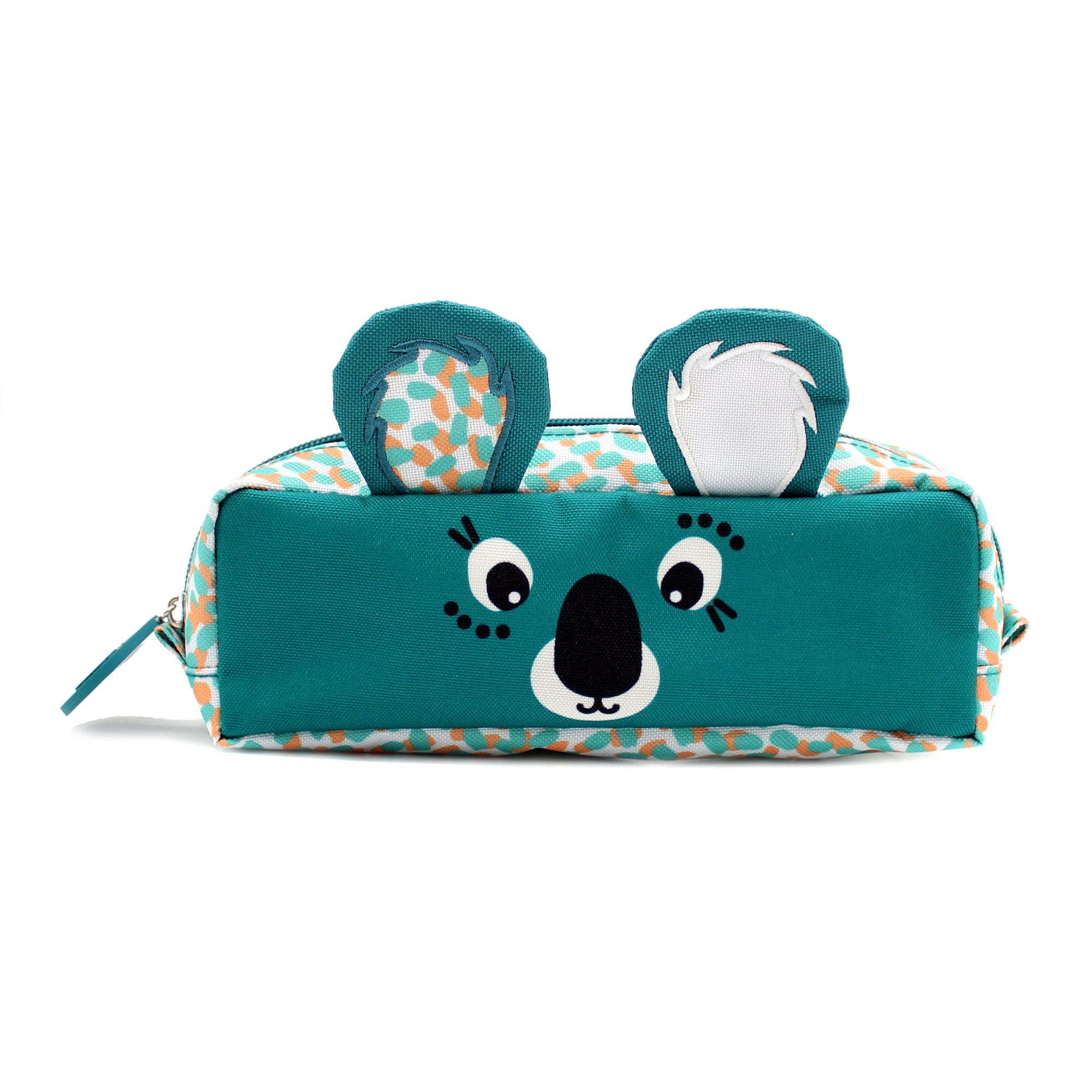 Trousse scolaire simple Berlingos le koala - vue de face - Les Déglingos
