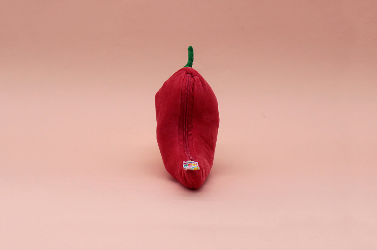 Peluche Spicet le chat/piment - Montage du piment rouge qui se transforme en chat gris 3 - Flipetz