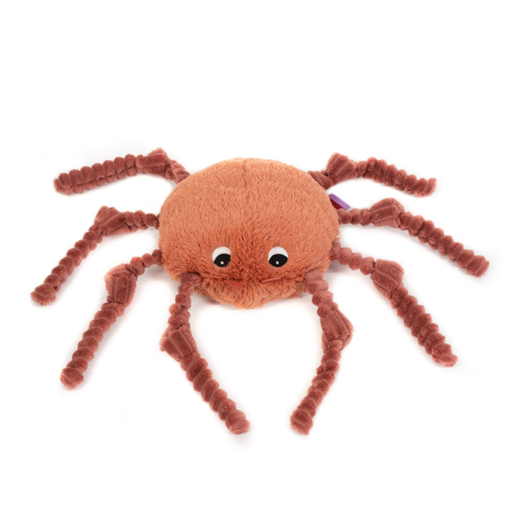 Peluche araignée Ricominfou terracotta - Les Ptipotos