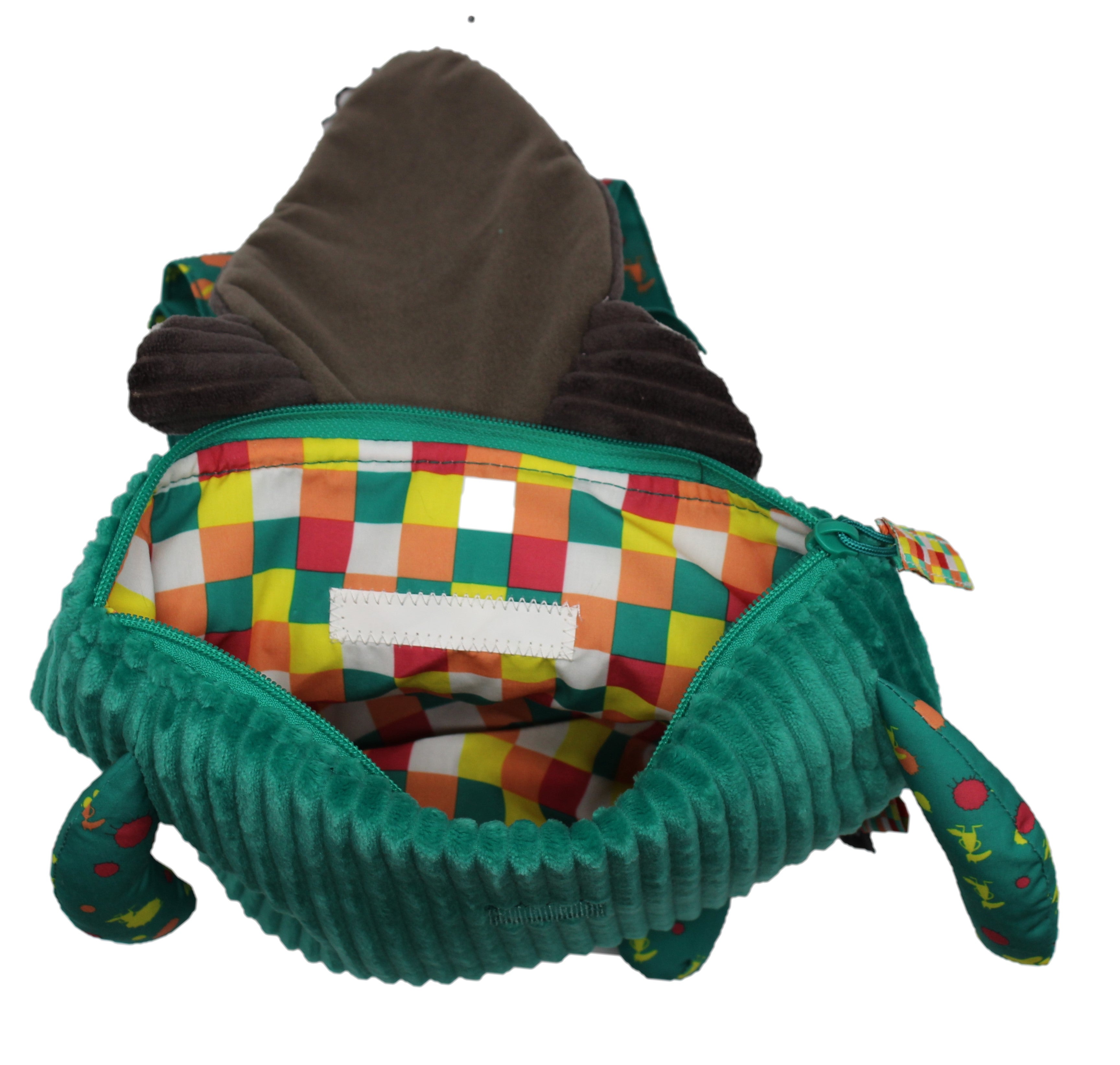 Corduroy nursery backpack WOLF x Déglingos – Les Déglingos