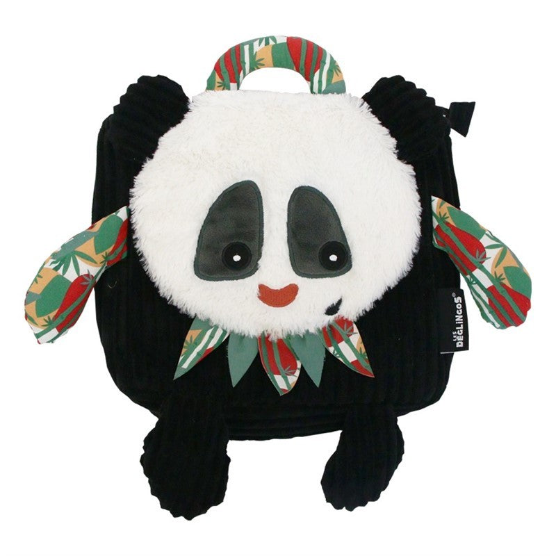 Sac à dos velours Rototos le panda - Les Déglingos