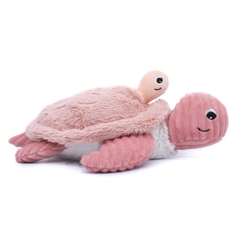 Peluche tortue Sauvenou maman et son bébé rose - Les Ptipotos 3