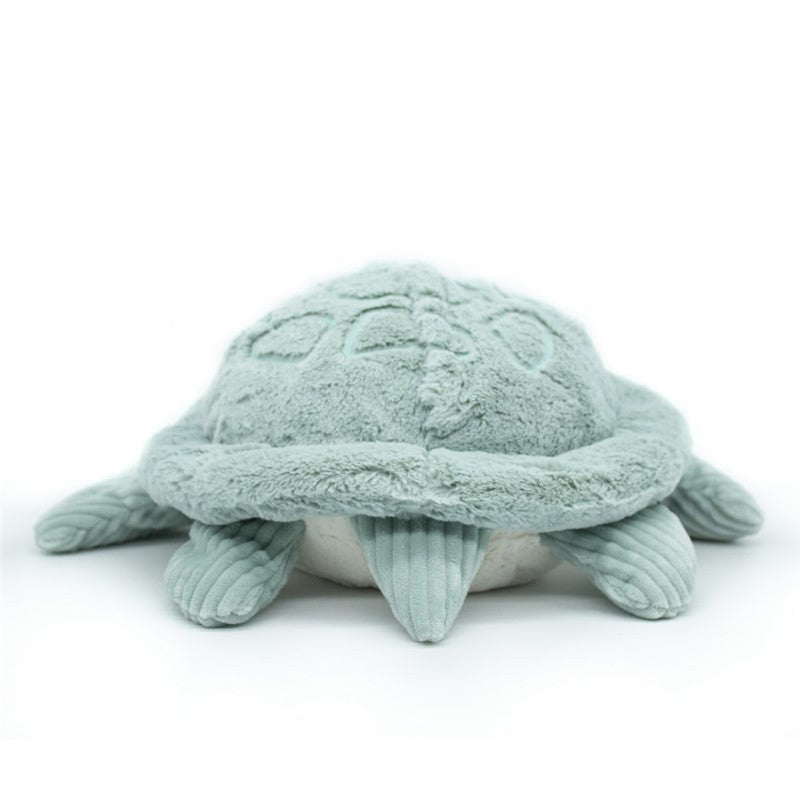Peluche tortue géante Sauvenou vert menthe - Les Ptipotos 6